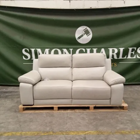QUALITY DESIGNER ITALIAN MADE MORENO 3 SEATER ELECTRIC RECLINER LEATHER SOFA