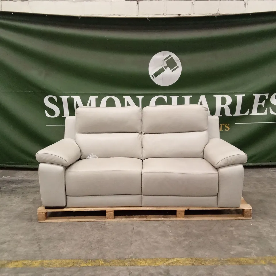 QUALITY DESIGNER ITALIAN MADE MORENO 3 SEATER ELECTRIC RECLINER LEATHER SOFA