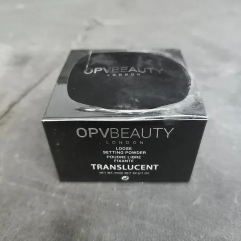 OPV BEAUTY LONDON TRANSLUCENT LOOSE SETTING POWDER – 30 G