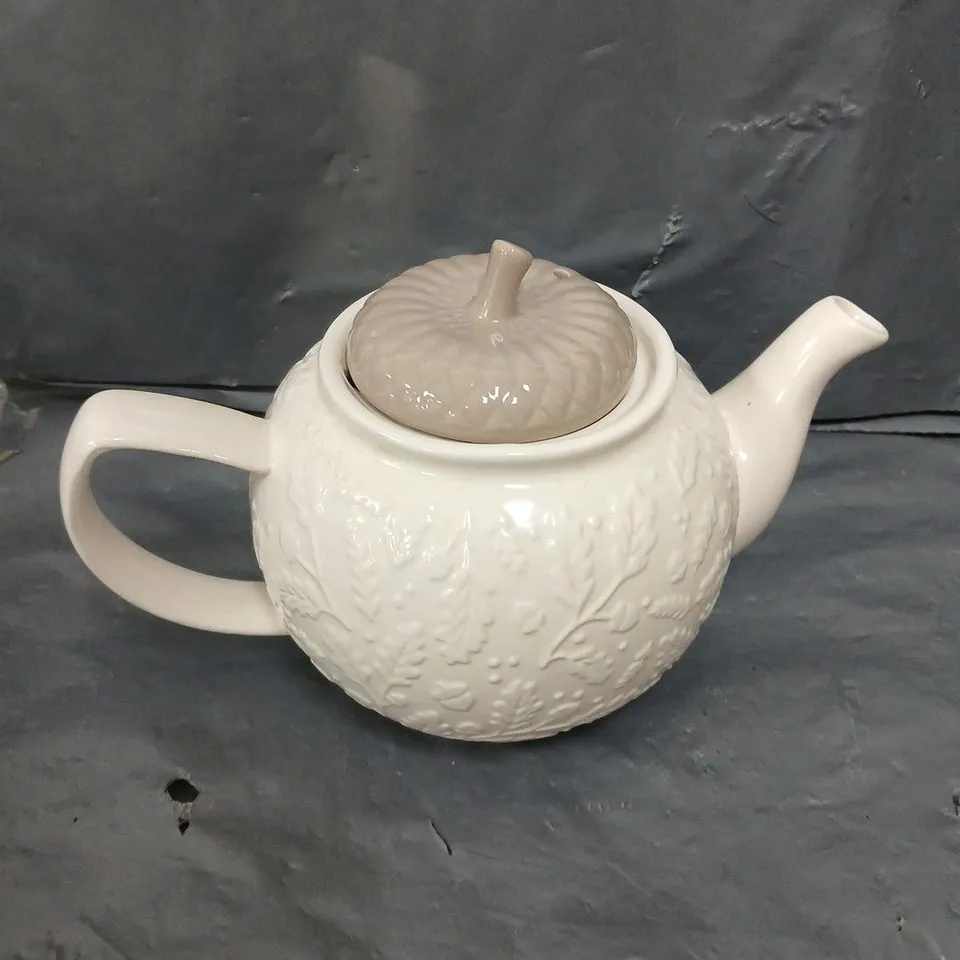 PRICE & KENSINGTON ACORN TEAPOT - COLLECTION ONLY 