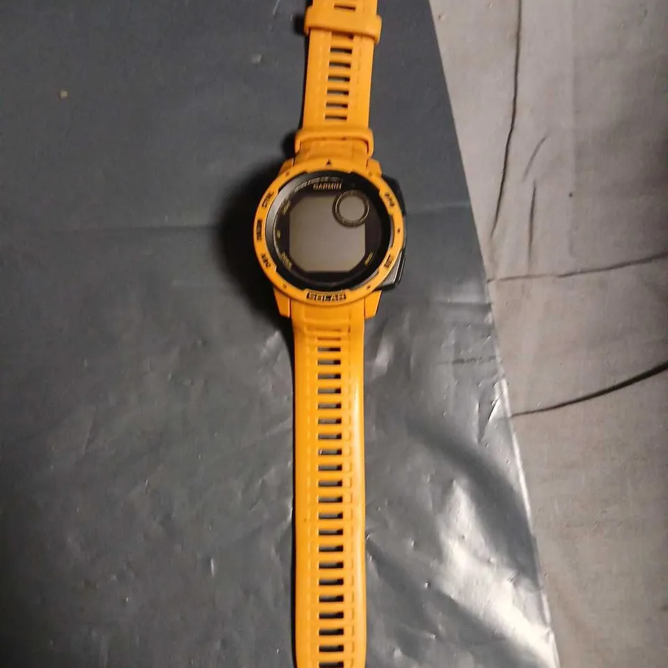 GARMIN INSTINCT SOLAR GPS SMARTWATCH - ORANGE