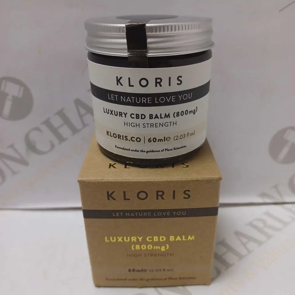 KLORIS HIGH STRENGTH LUXURY CBD BALM 60ML