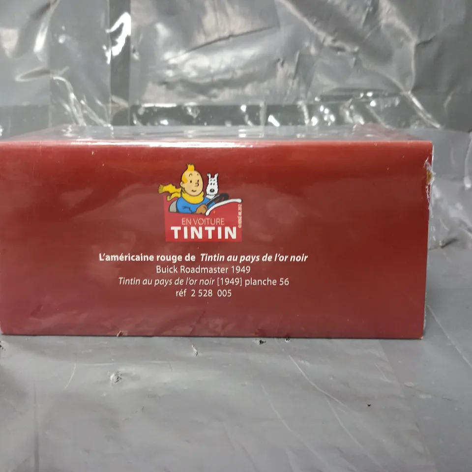 SEALED TINTIN BUICK ROADMASTER 1949 FIGURINE 