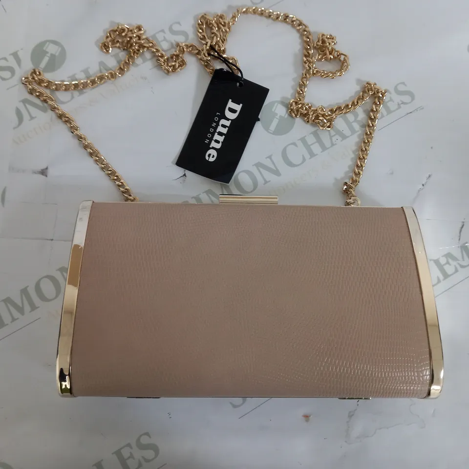 DUNE CLUTCH HARD HAND BAG 