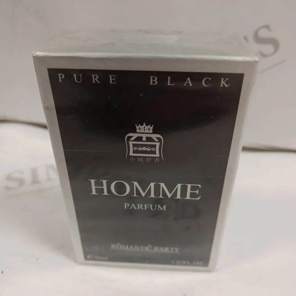 BOXED AND SEALED PURE BLACK HOMME PARFUM 30ML