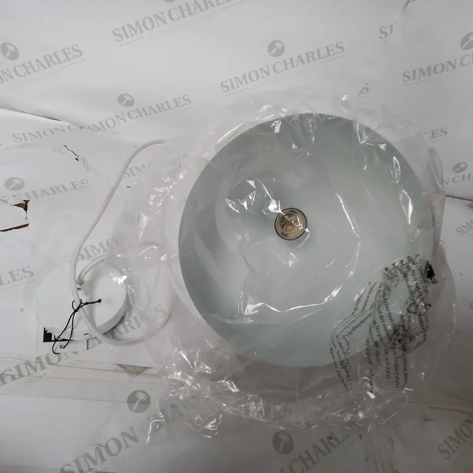 DAR BEN PENDANT WHITE LIGHT SHADE 