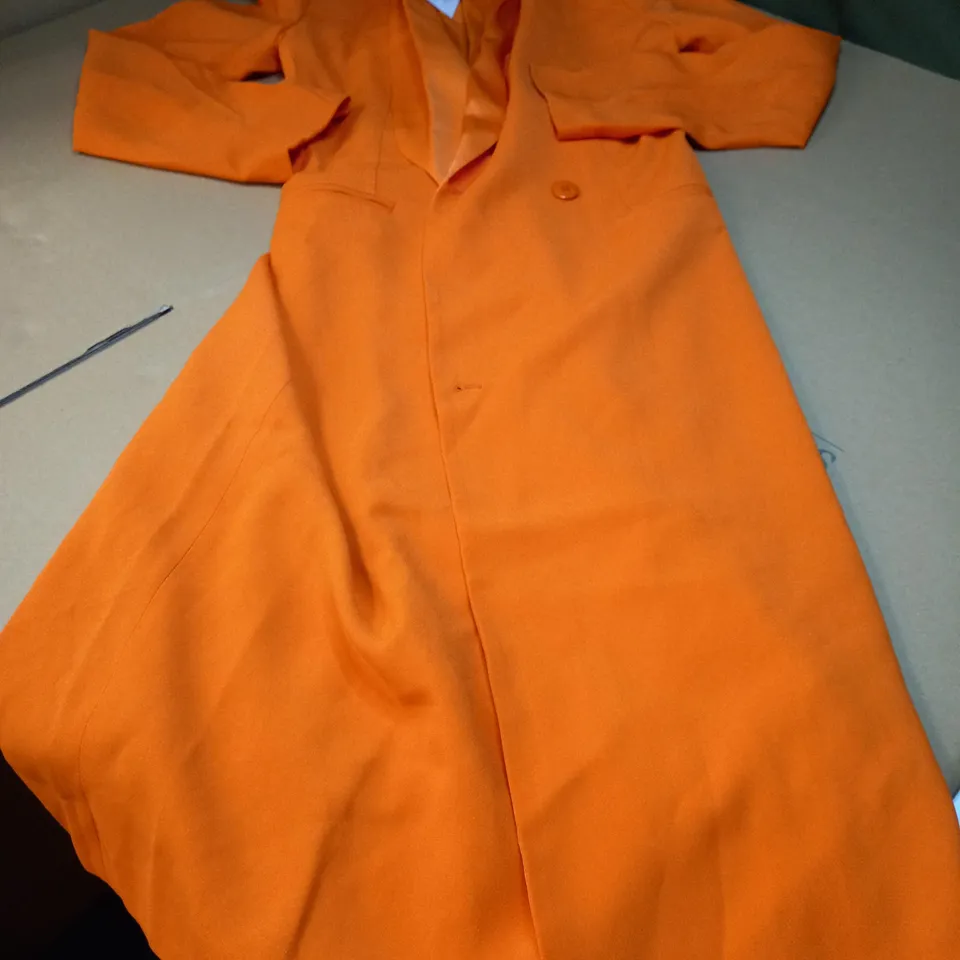 COAST ORANGE TUXEDO MINI DRESS - SIZE 12