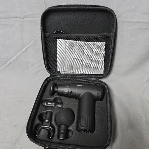 HOMEDICS NOVO MINI MASSAGE GUN WITH TRAVEL CASE