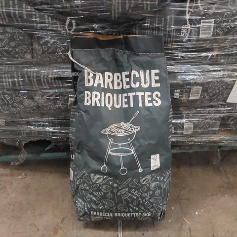 PALLET OF APPROXIMATELY 100X 5KG BAGS OF CHARCOAL BARBECUE BRIQUETTES 