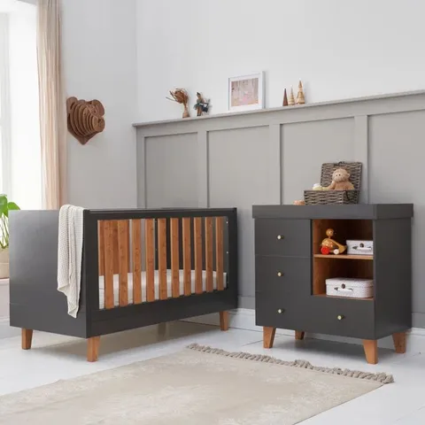 COSMO 2 PIECE NURSERY FURNITURE SET(2 BOXES)