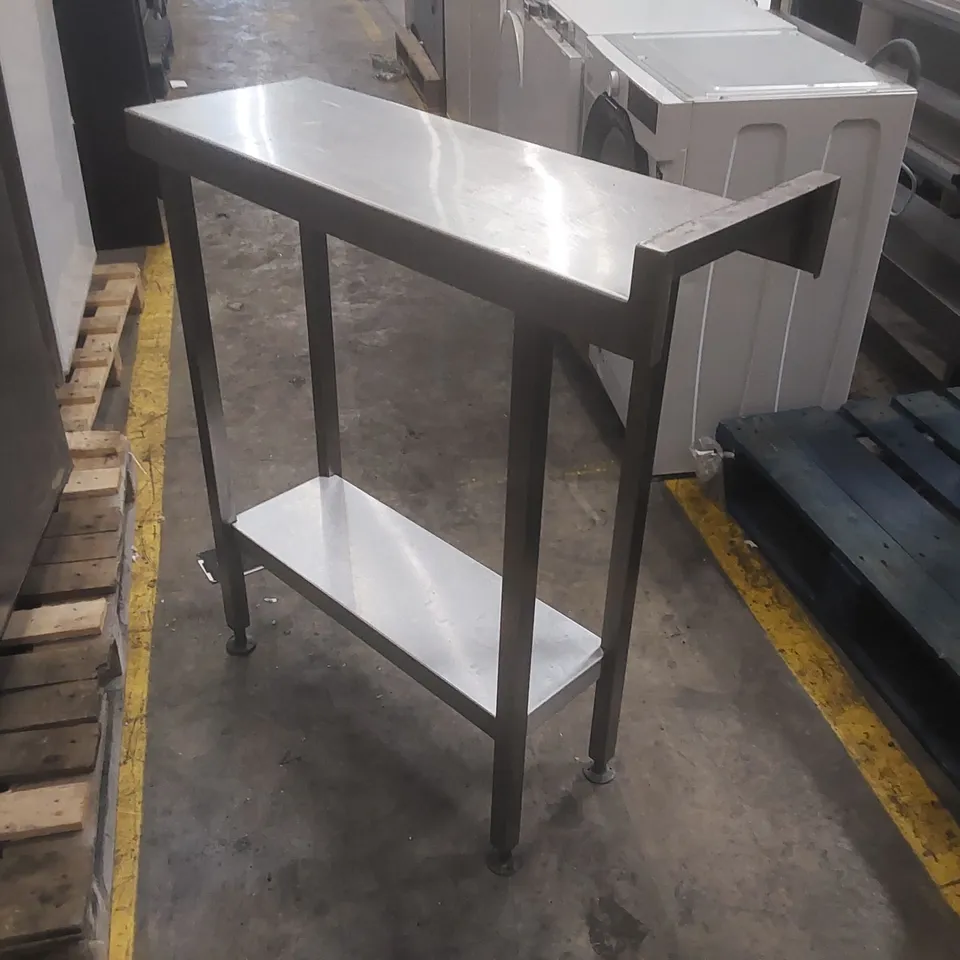 COMMERCIAL STAINLESS STEEL KITCHEN WORK TABLE