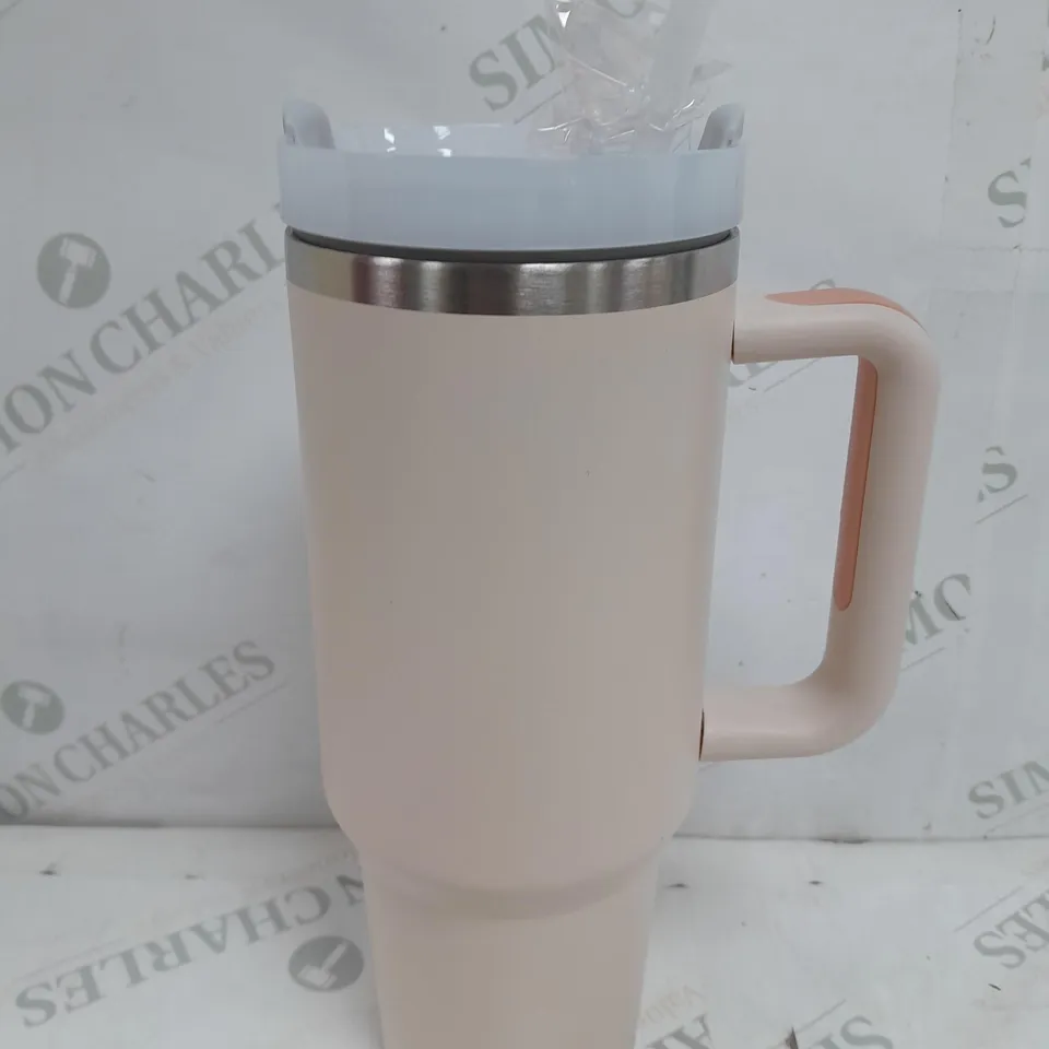1.1 LITRE TUMBLER CUP WITH LID IN LIGHT PASTEL