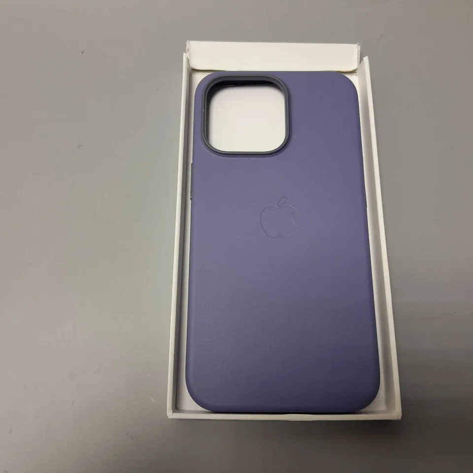 BOXED IPHONE 13 PRO LEATHER CASE - WISTERIA - MAGSAFE