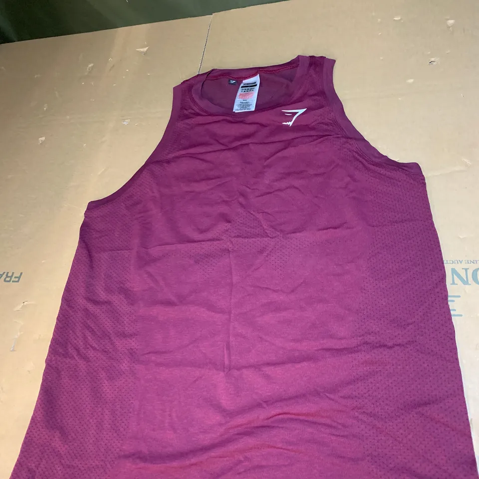 GYMSHARK WORKOUT VEST SIZE S