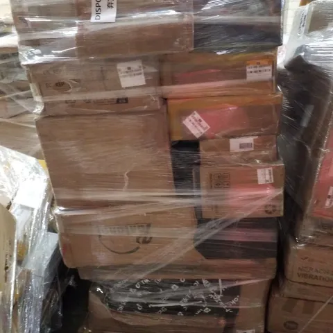 PALLET CONTAINING ASSORTED PRODUCTS INCLUDING TUMBLING COMPOSTER & SOFA PARTS