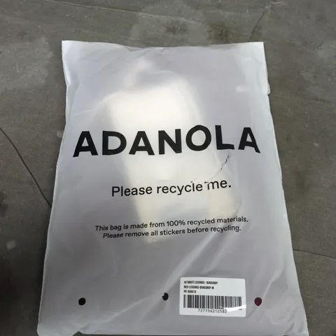 ADANOLA ULTIMATE LEGGINGS – BURGUNDY, SIZE M