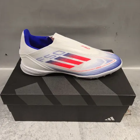 BOXED PAIR OF ADIDAS F50 LEAGUE FOOTBALL BOOTS - 6.5