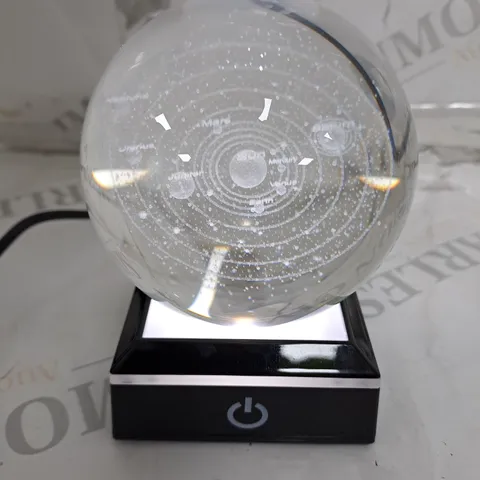 DECORATIVE SOLAR SYSTEM DESK LIGHT