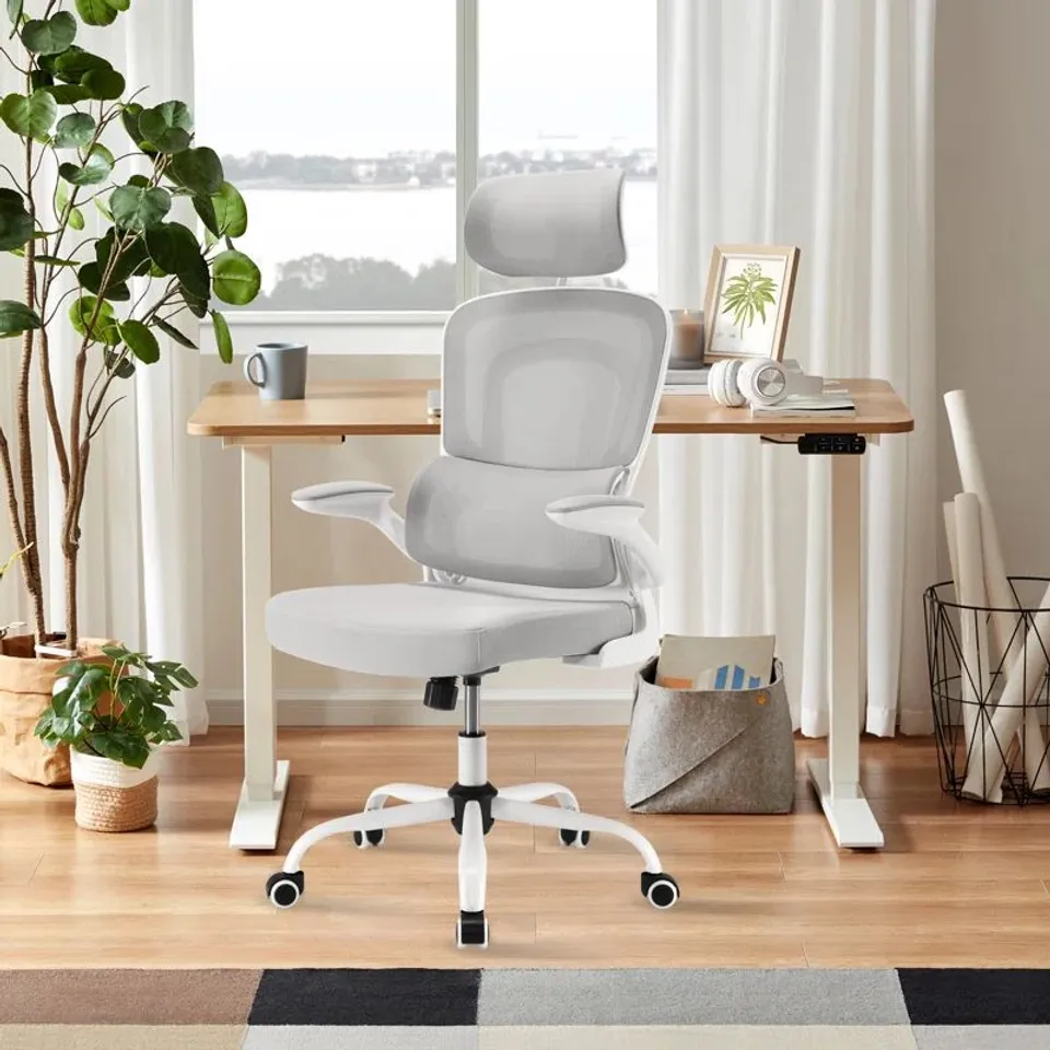 BOXED HIGH BACK ERGONOMIC MESH OFFICE CHAIR (1 BOX)