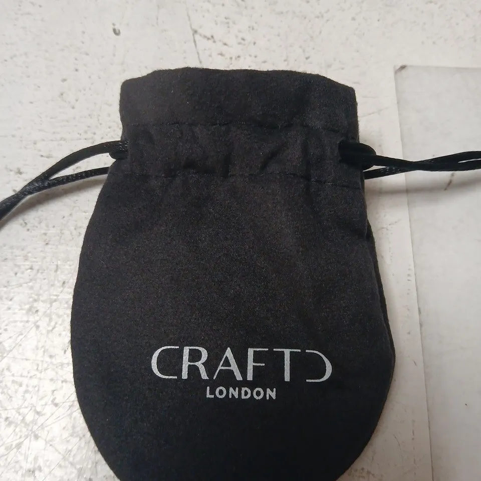 CRAFTD LONDON CHAIN NECKLACE – SILVER TONE