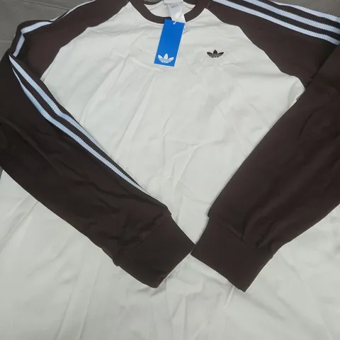 ADIDAS TRACK LONG SLEEVE TOP - SIZE M