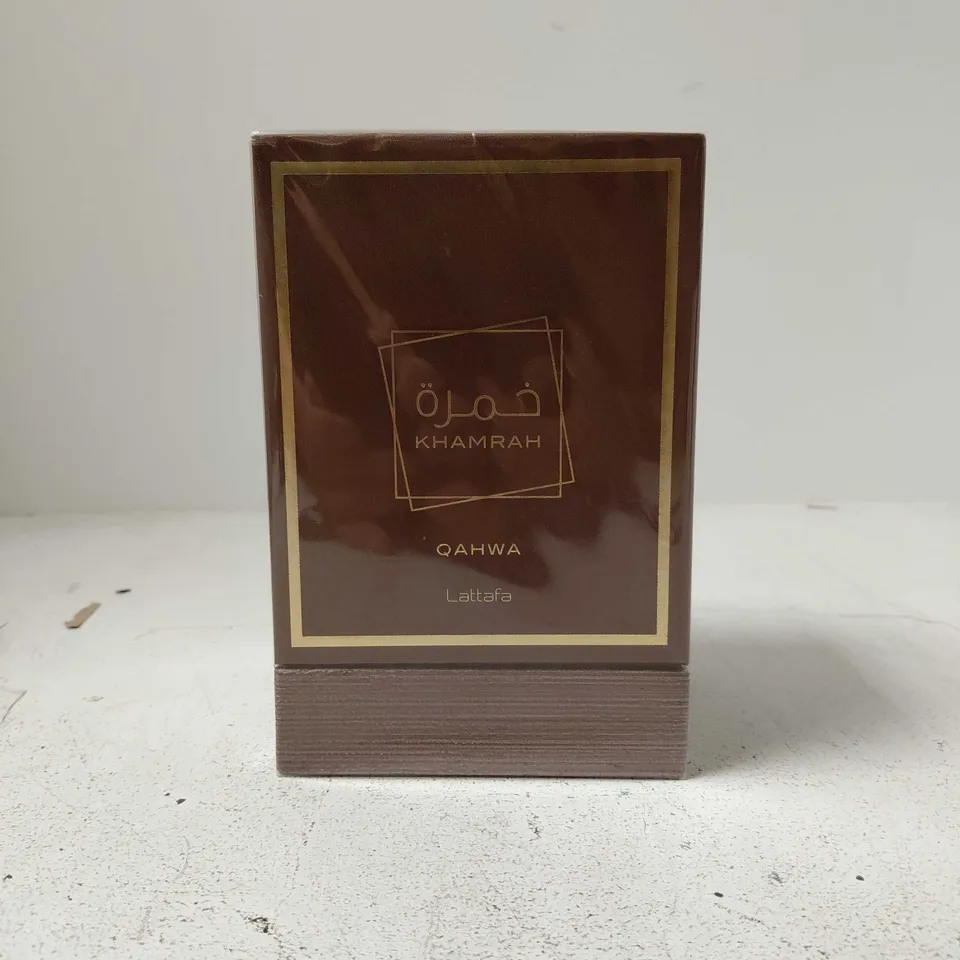 BOXED AND SEALED KHAMRAH QAHWA LATTAFA 100ML