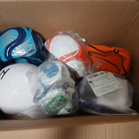 FIVE ASSORTED SPORTS BALLS