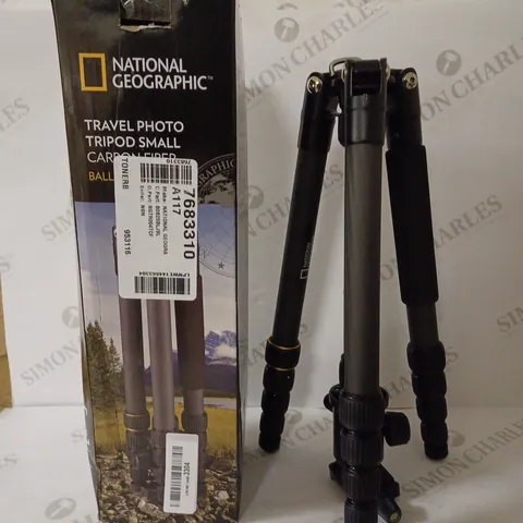 NATIONAL GEOGRAPHIC TRAVEL PHOTO TRIPOD SMALL CARBON FIBRE 