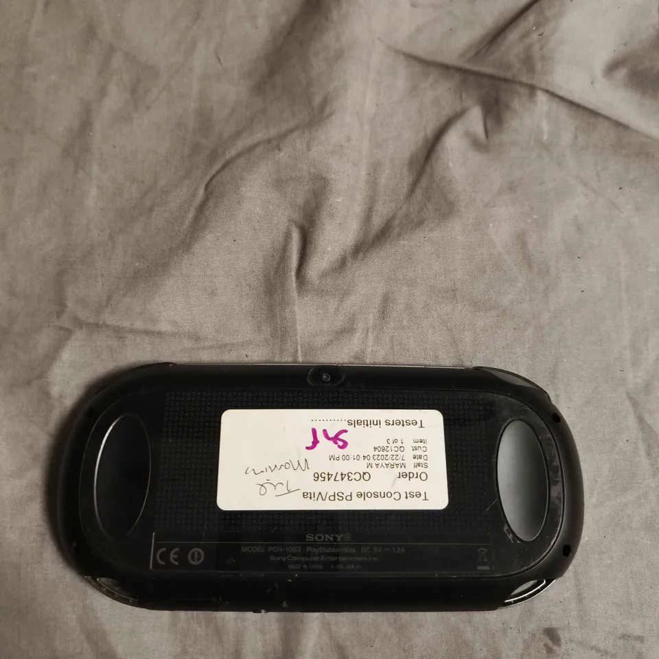 SONY PLAYSTATION VITA PCH-1001 CONSOLE – BLACK