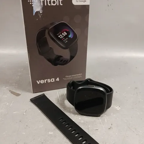 BOXED FITBIT VERSA 4 FITNESS SMARTWATCH 