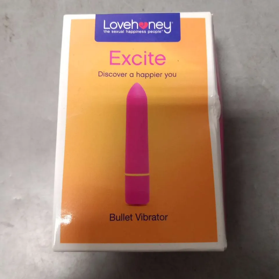 BOXED LOVEHONEY EXCITE BULLET VIBRATOR