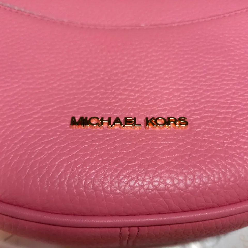 MICHAEL KORS LEATHER HANDBAG IN PINK