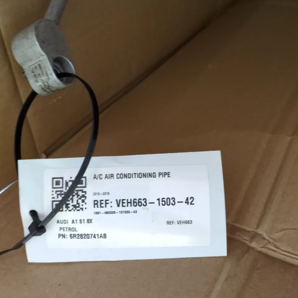 AUDI A1 A/C AIR CONDITIONING PIPE – PETROL, P/N 6R2B20741AB