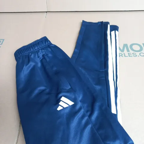 ADIDAS NAVY BLUE TRACK PANTS SIZE XS