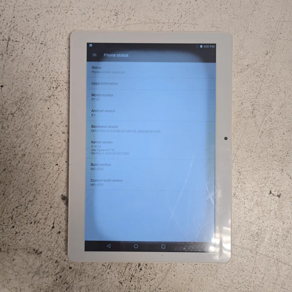 UNBRANDED MIX TABLET MODEL NO. KT107