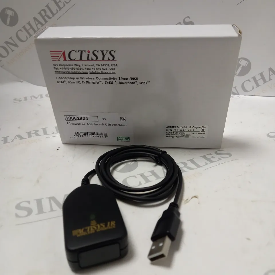 ACTISYS ACT-IR224UN-LN115-LI ADAPTER USB 