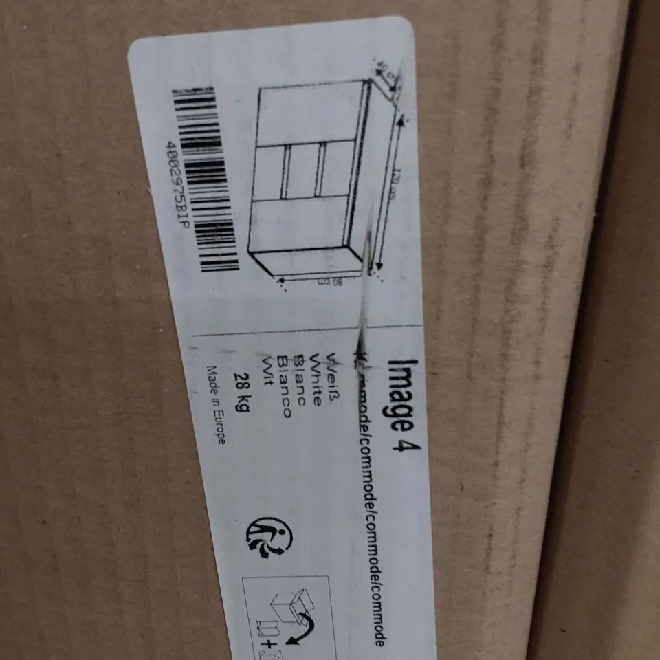 BOX 1 OF 2 IMAGE 4 SIDEBOARD WHITE 