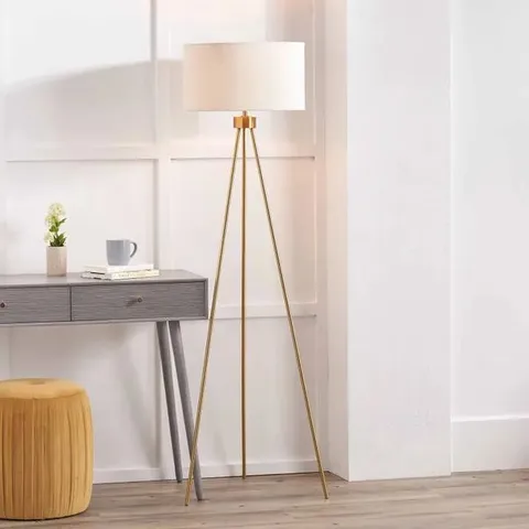 BOXED HOUSTON TRIPOD FLOOR LAMP