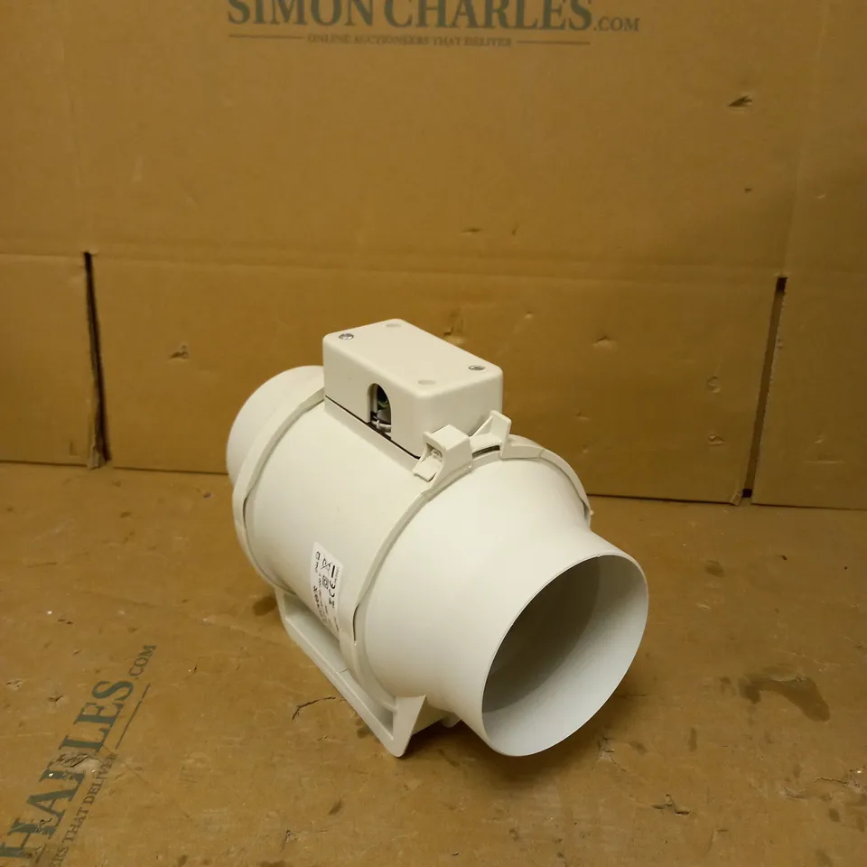 ENVIROVENT SILMV160/100T IN-LINE "SILENT" EXTRACTOR FAN TIMER FAN