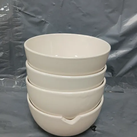 BOXED WOODLAND SET OF 4 BOWLS 