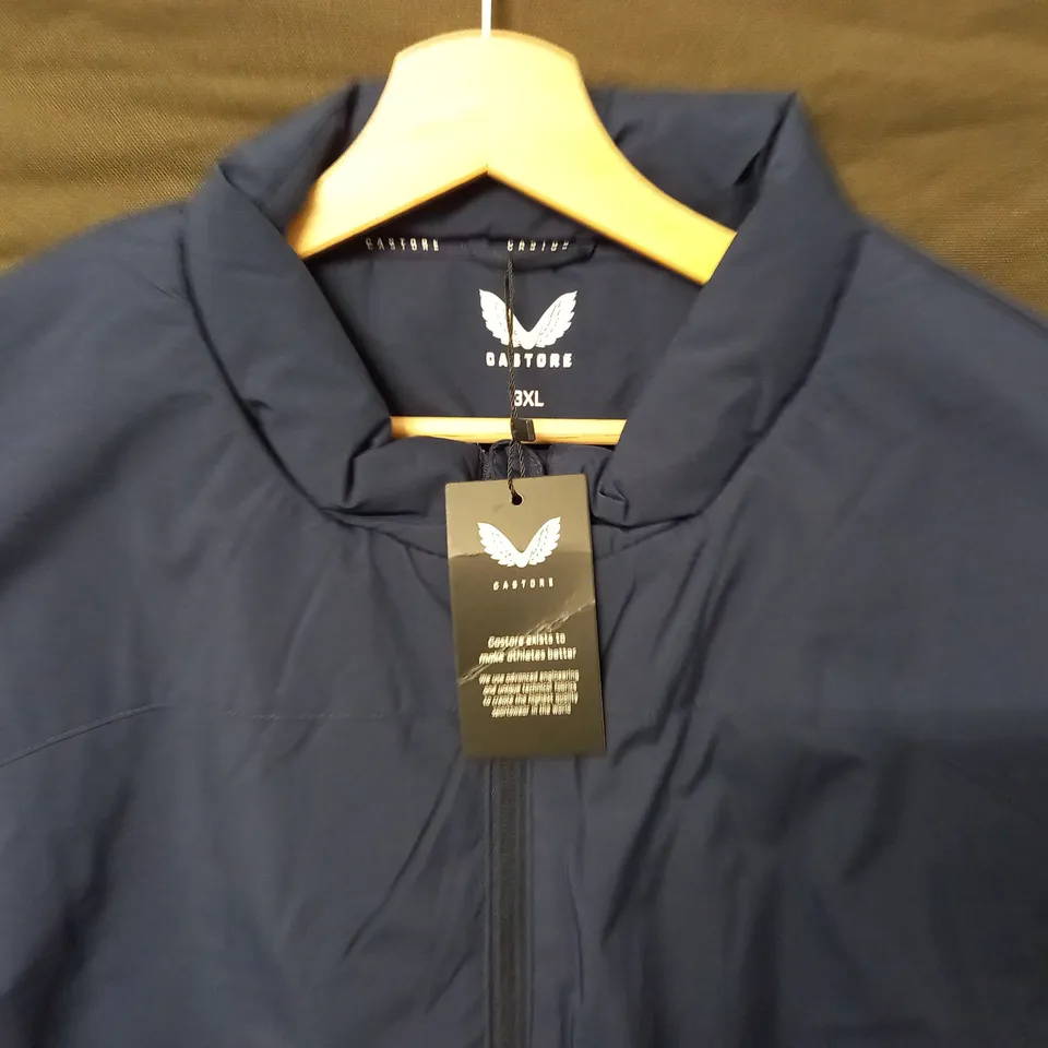 CASTORE PADDED GILET IN NAVY - 3XL