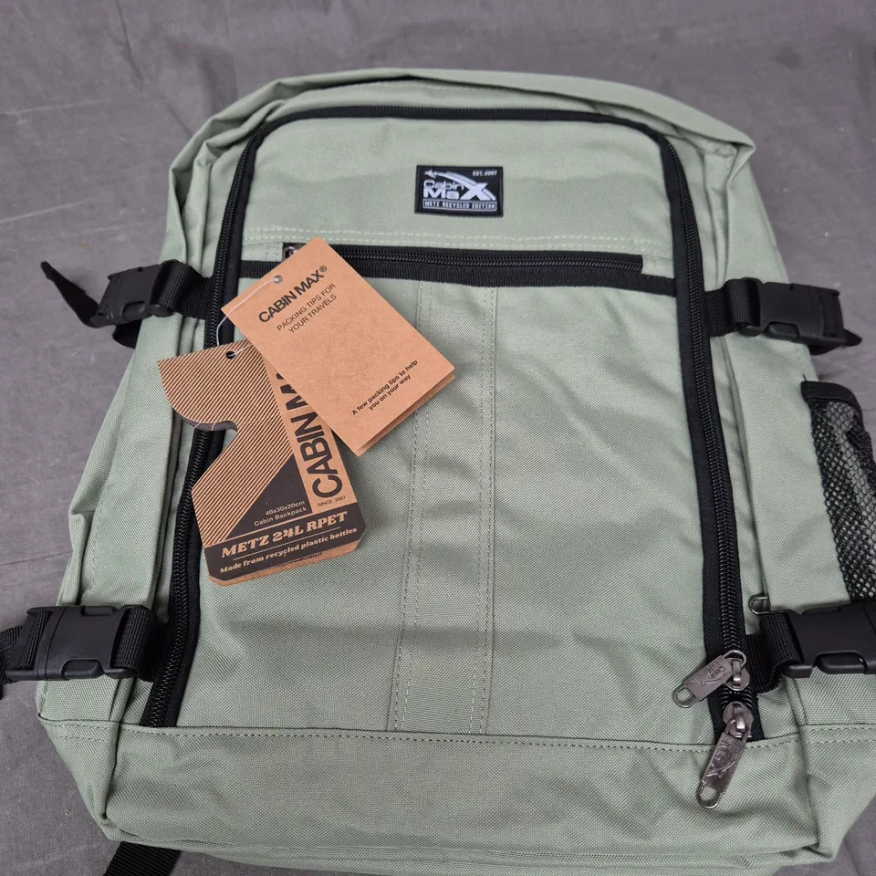 CABIN MAX METZ 24L RPET BACKPACK – SAGE GREEN