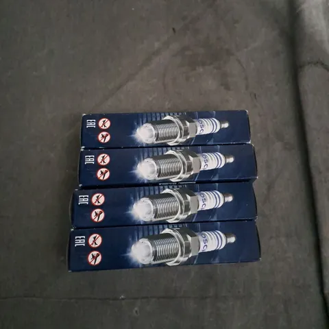 SET OF 4 BOSCH SPARK PLUGS 