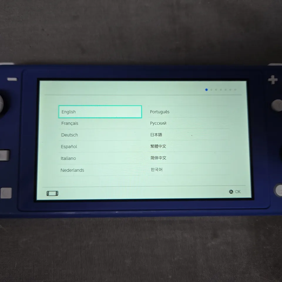 NINTENDO SWITCH LITE HDH-001 CONSOLE IN BLUE