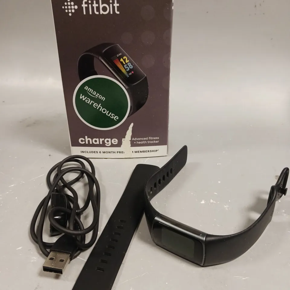 BOXED FITBIT CHARGE 5 ADVANCED FITNESS & HEALTH TRACKER WATCH 