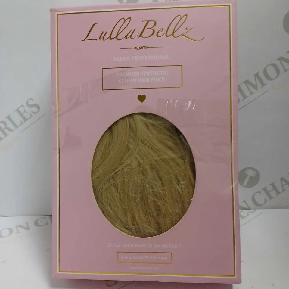 LULLABELLA PREMIUM SYNTHETIC CLIP IN HAIR PIECE - BLONDE 