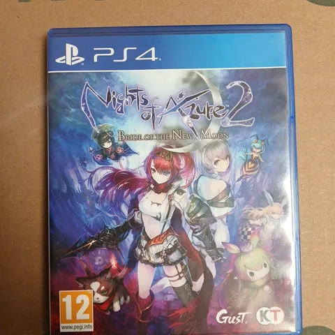 NIGHTS OF AZURE 2: BRIDE OF THE NEW MOON FOR PS4 
