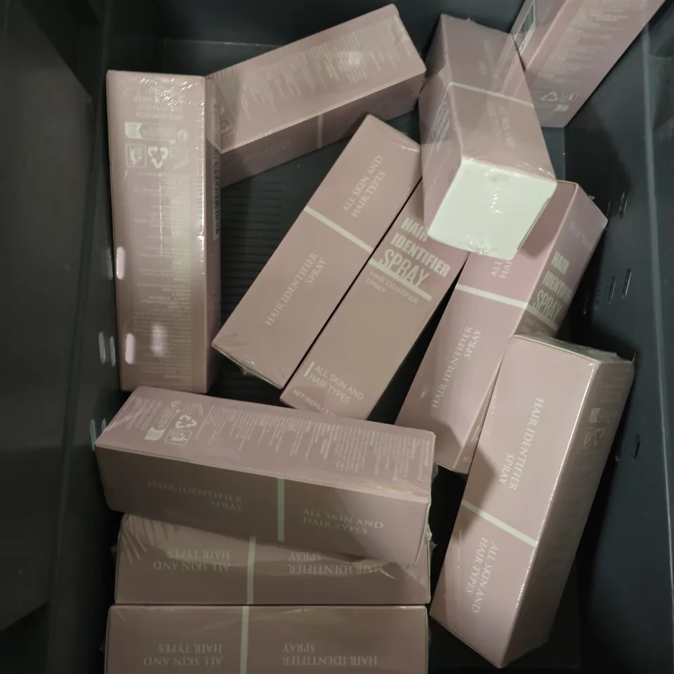 APPROXIMATELY 10 SEALED WEST MONTH HAIR IDENTIFIER SPRAYS - 100ML PER BOTTLE