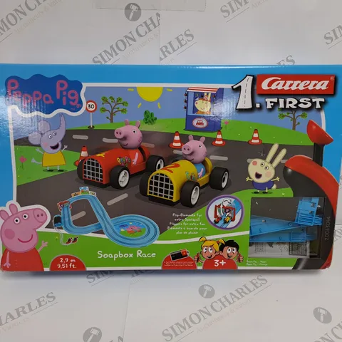 BOXED CARRERA FIRST PEPPA PIG SOAPBOX RACE 