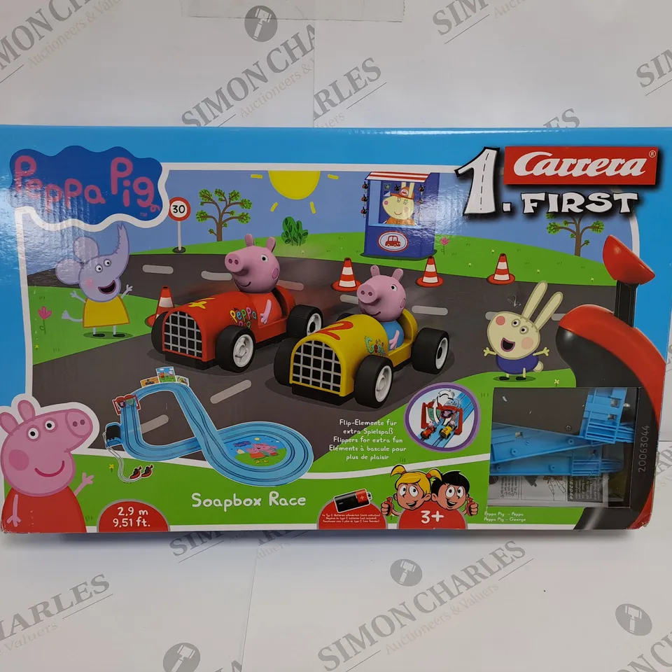 BOXED CARRERA FIRST PEPPA PIG SOAPBOX RACE 